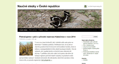 Desktop Screenshot of naucne-stezky.eu